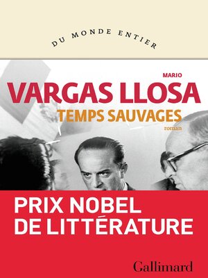cover image of Temps sauvages